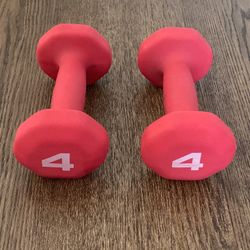 Dumbbells - 4 lbs