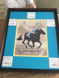 Horse Racing Memorabilia , American Pharoah And big brown