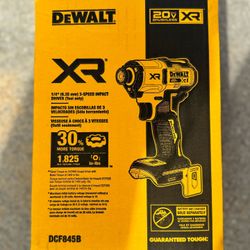 Dewalt XR 1/4” 3-speed Impact Driver (tool only)