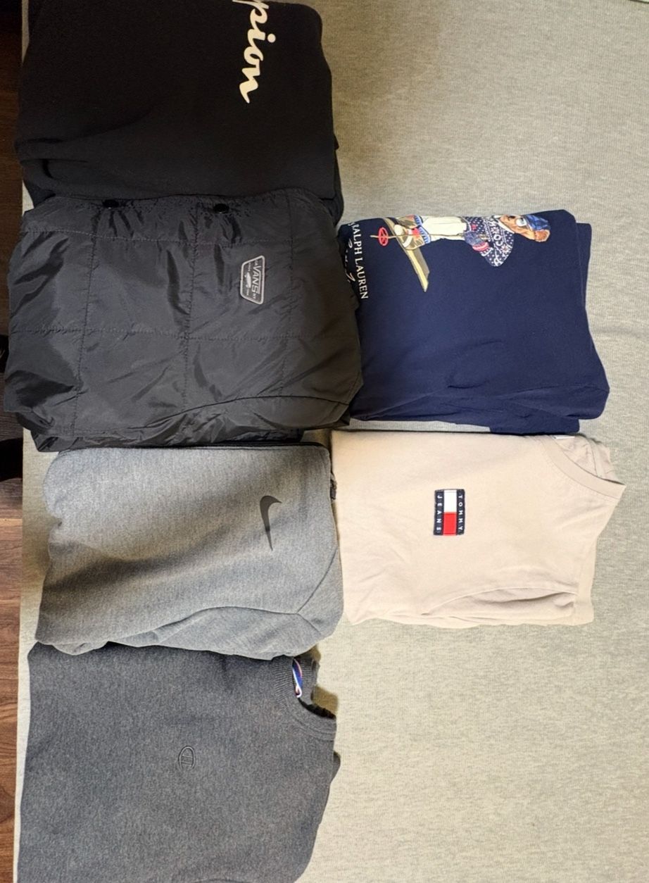 Polo, Nike, Vans, Champion