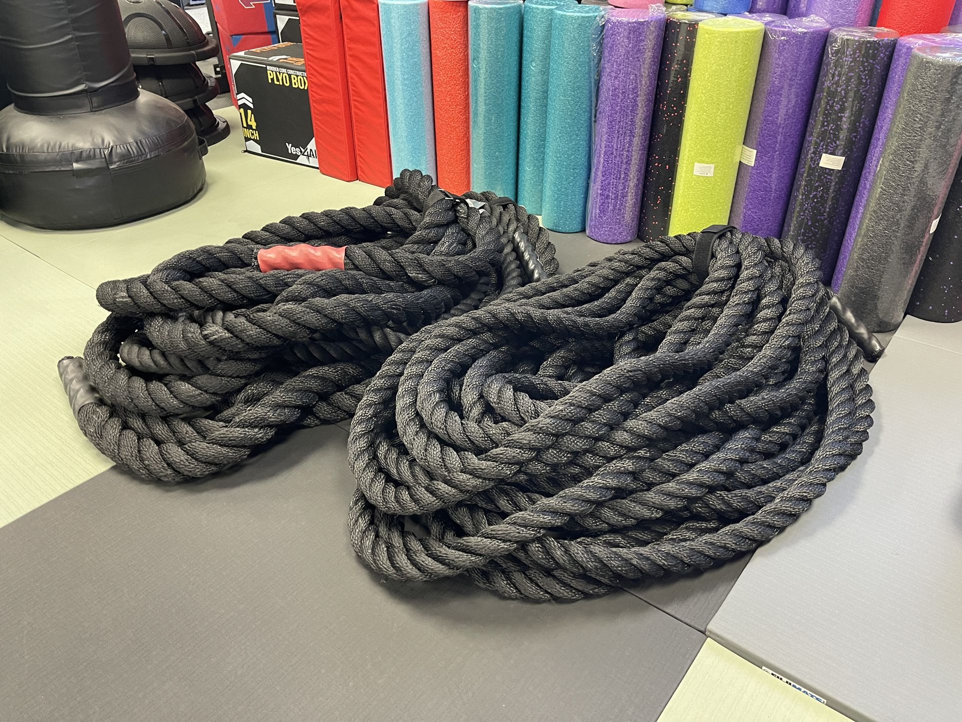 BATTLE ROPES🔹FITNESS GYM EQUIPMENT