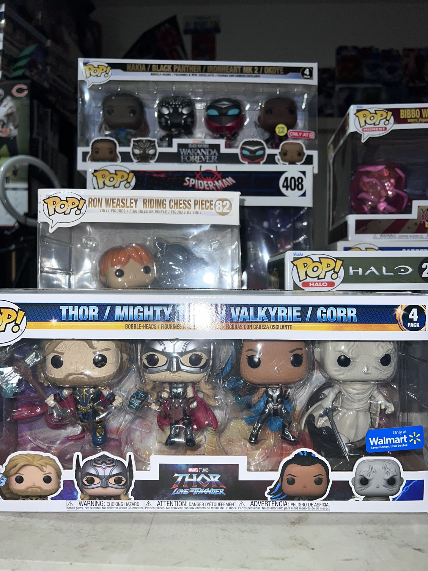 Thor Love And Thunder Funko Pop 4 Pack