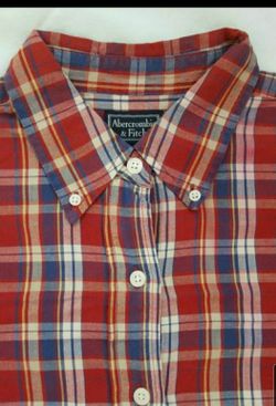 Abercrombie and Fitch Short Sleeved Shirt - Size Large