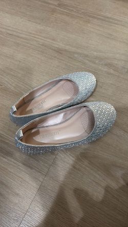 Silver/White shoes