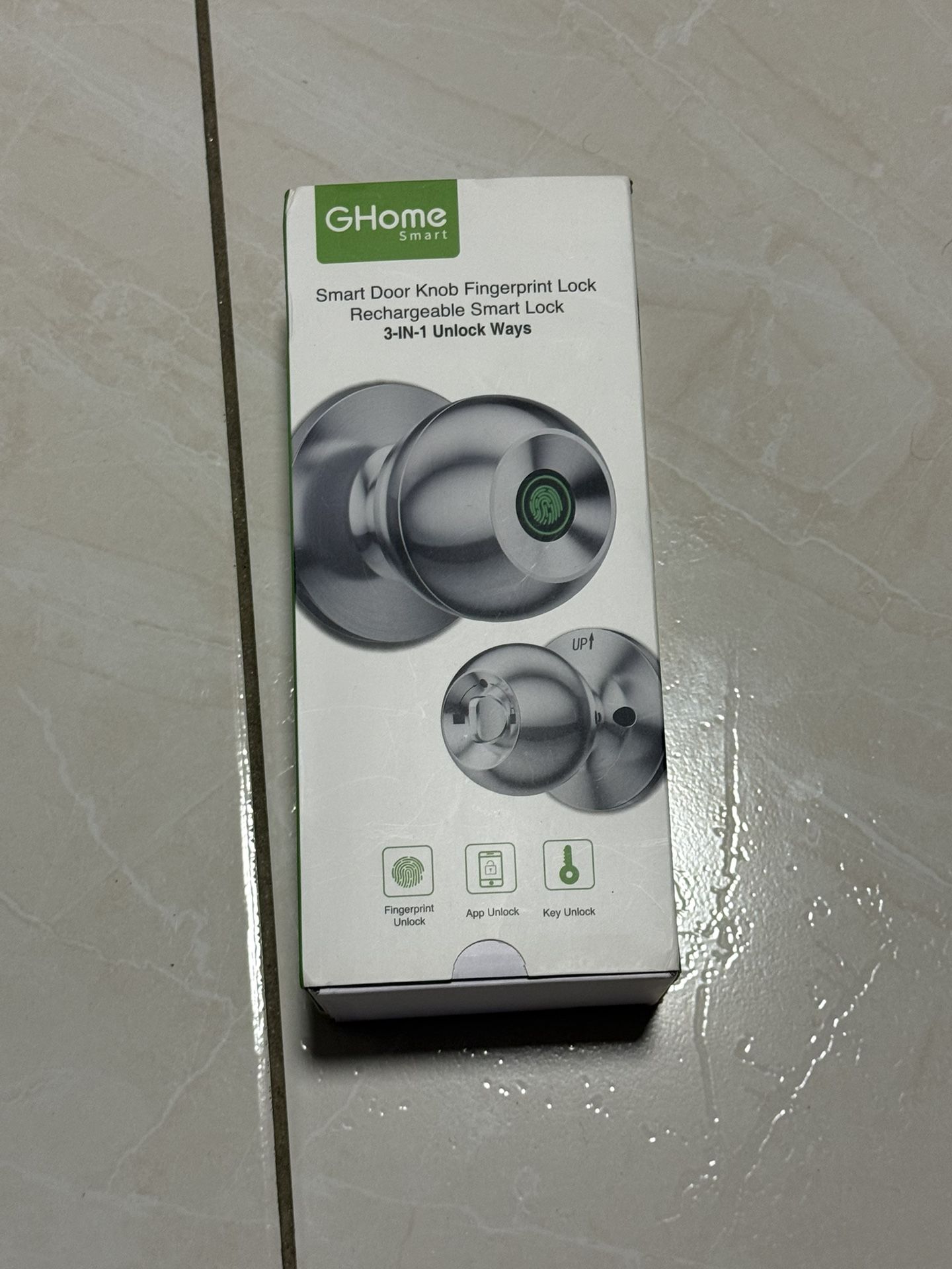 GHome Smart Finger Print Door Knob