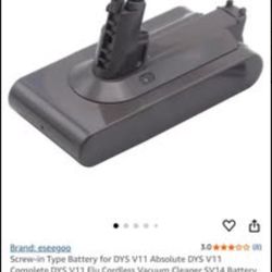 Screw-in Type Battery for DYS V11 Absolute DYS V11 Complete DYS V11 Flu Cordless Vacuum Dyson