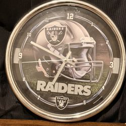 Raiders Clock 