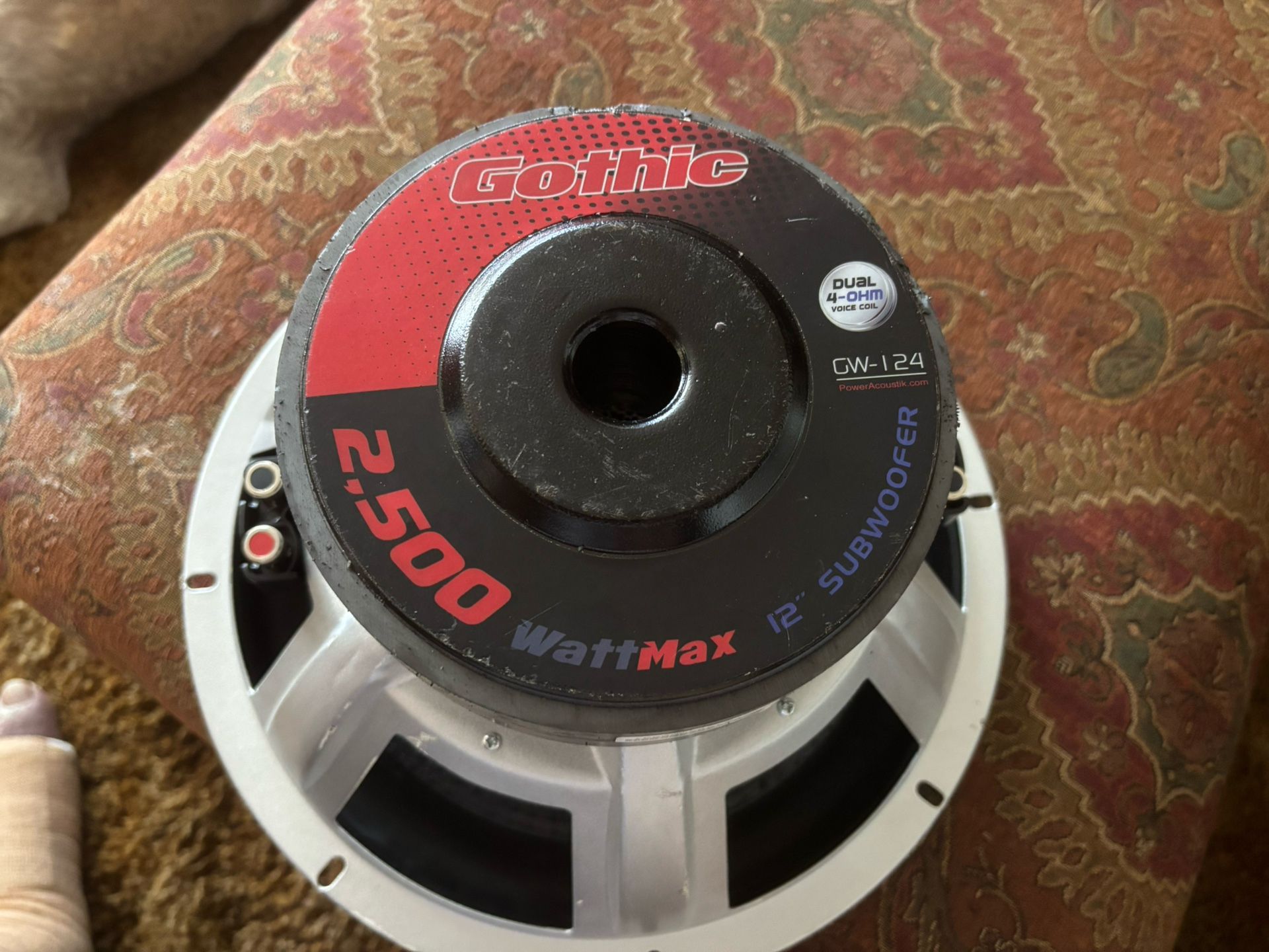 Gothic 2500 Max Watt, Alpine 1000 Watt Subs.