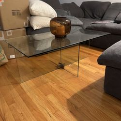 West Elm Cosima Glass Coffee Table