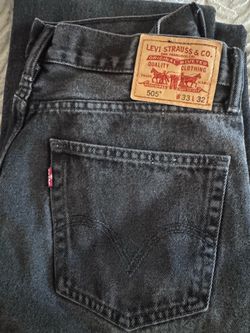 Levis 505 jeans 33 x 32