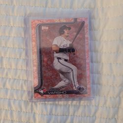 Daulton Varsho Pink Flowers 15/50