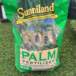 Sunniland Palm Fertilizer 6-1-8 | 5 Pounds