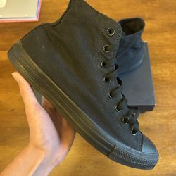 Converse Chuck Taylor All Star High Top “Black” Size 10.5 Used