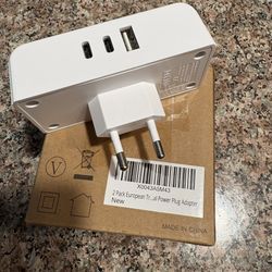 Eclectic Plug Adapter For Europe Travel $7