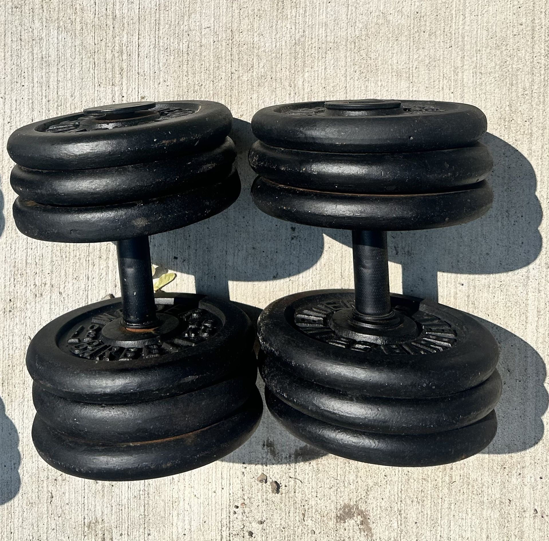 60lb Dumbbells