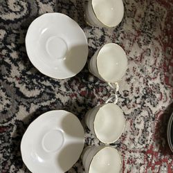 Cups And Plate Set