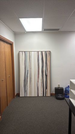 Moe’s Home Framed Modern Art Canvas Painting
