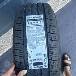 Kelly Tires New 215/55R17