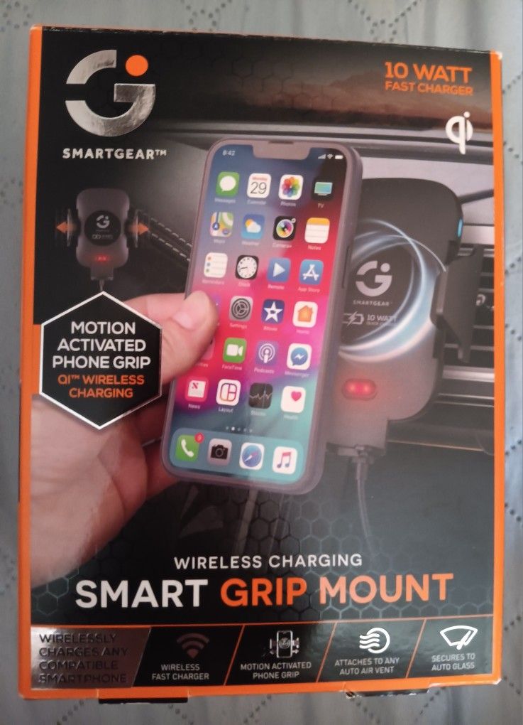 Smart Grip Mount Wireless Charging 