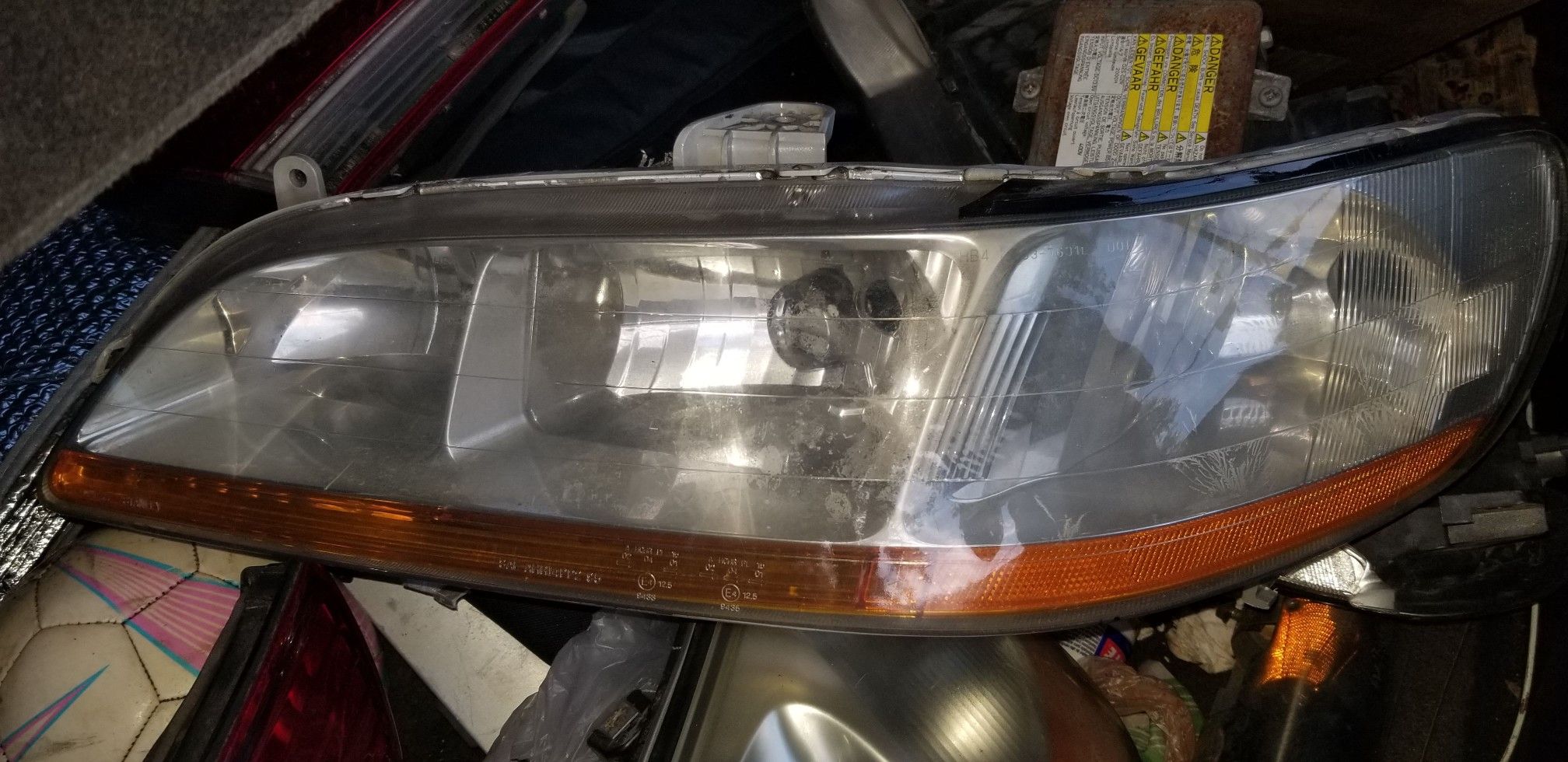 2000 Honda accord fender tail light head lamp