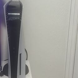 White Ps5 And Controller