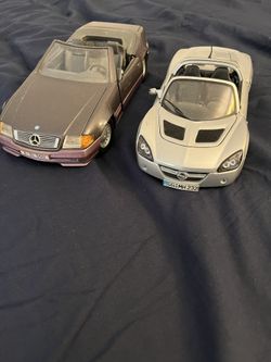 2 Vintage Diecast Cars 