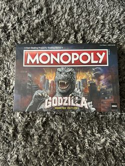 God Zilla Monopoly- Never Opened 