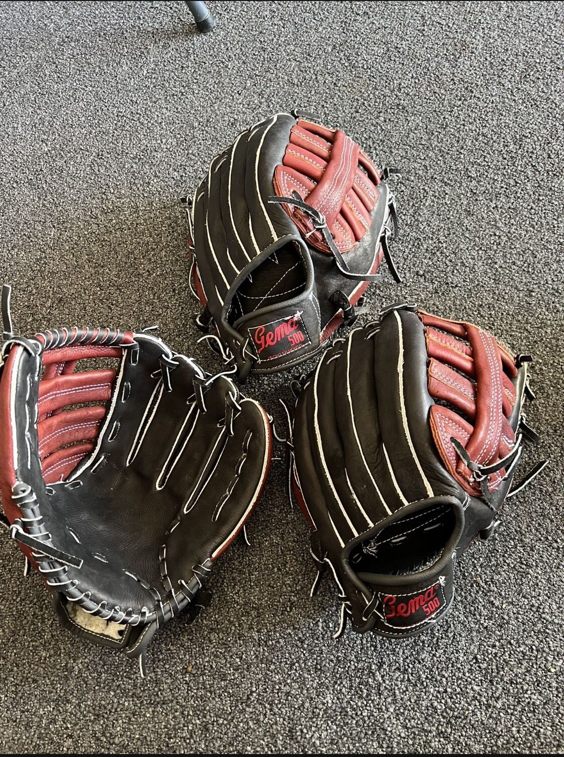 New Adult Series Cowhide Leather Softball Gloves 