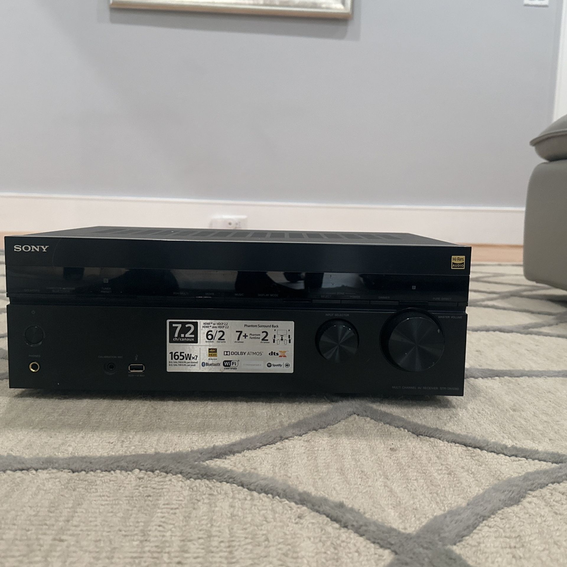Sony AV Receiver STR-DN1080(Black)