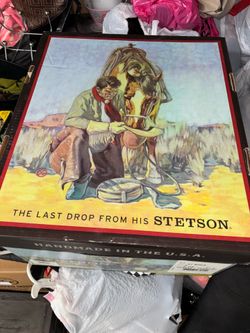 Black Stetson Cowboy Hat