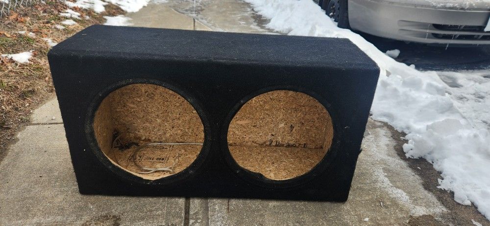 Dual 12inch Subwoofer Enclosure