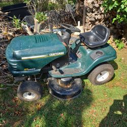 Mower Craftsman LT1000 & Cart