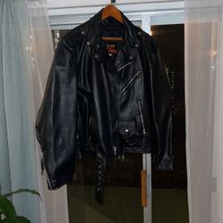 Hot Leather Men’s Jacket