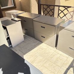 Assorted File Cabinets / Tool Storage