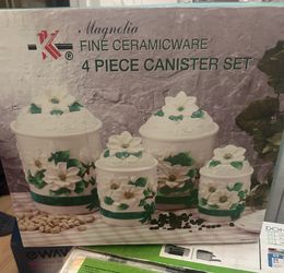 4 Piece Canister Set