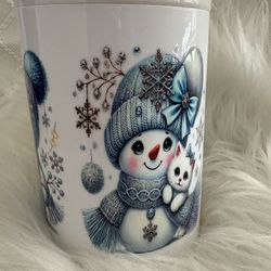 Snowman Coffee Cup