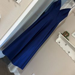 Navy Blue Gown