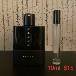 Prada Black 1ml Travel Spray
