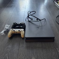 PS4 Slim 1TB with 2 Controllers
