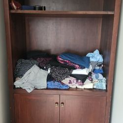 Wooden Armoire/entertainment Unit