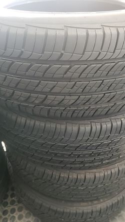 Set of 4 matching tires mastercraft 225/65R16