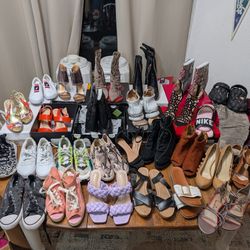 30 Pairs Of Heels And Shoes