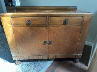 Antique Sideboard Buffet / Cabinet