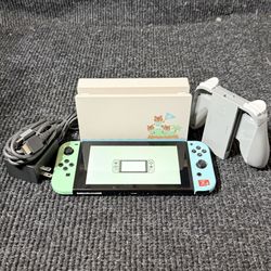  Nintendo Switch Animal Crossing Edition Console