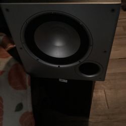 Polkaudio Speaker With Sub