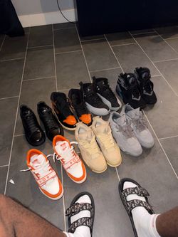 Jordan’s, Alexander Mcqueens, Louis Vuitton,