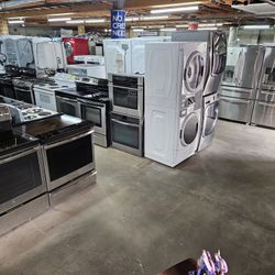 Blow Out Sale Warehouse Full Of Nice Like Brand New Appliances Free Warranty Only44for For Financing 90day TO Pay 