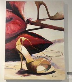 ⭐️ ORIGINAL OIL PAINTING - “HOT CITY NIGHTS”