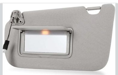 Left (DRIVER) Sun Visor W/Light Compatible with 2013----------------2019 Nissan Sentra w/Mirror