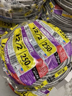 12/2 250ft Mc Cable Wire